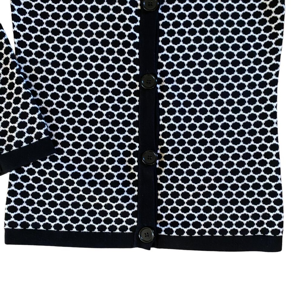 Pendleton Reversible Polka Dot Cardigan Sweater B… - image 6